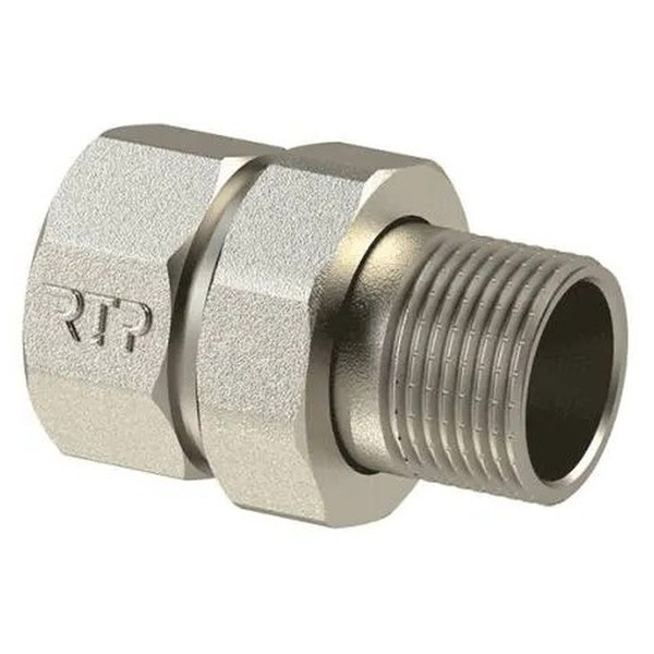 Сгон угловой разъемный (американка) ВН внутренняя наружная резьба 1/2" (25187) уп 10 шт