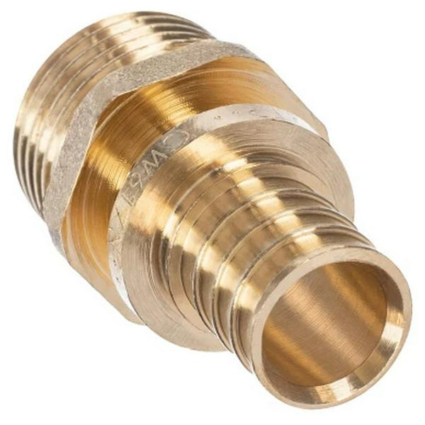 Муфта переходная НР 20*3/4 латунь акс.