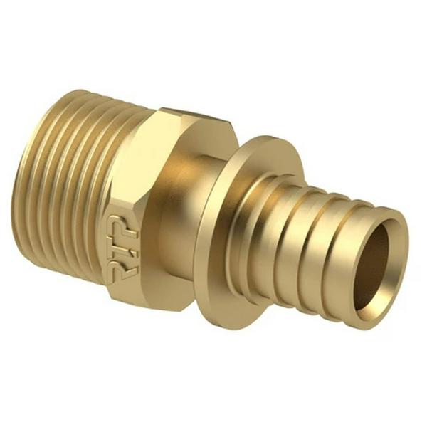 Муфта переходная НР 25*3/4 латунь акс.