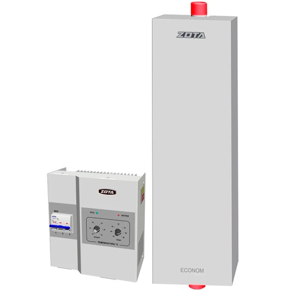 Котел электрический ZOTA Econom SSR V2 12 кВт, 380 В, комплект