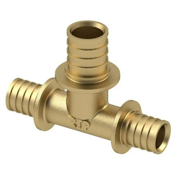 Тройник переходной 20х25х16 латунь акс.