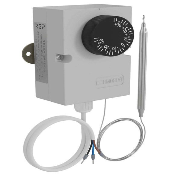 Термостат для помещений с капилляром SHUFT 1,5 метра (IP54, -35…35C)