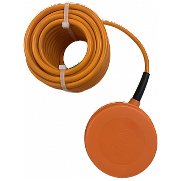 Выключатель поплавковый Vandjord KR1 S, кабель Silicone 10м, опорожнение NO