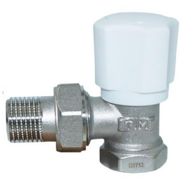 Клапан ручной угловой 3/4" (RS501.03) TIM