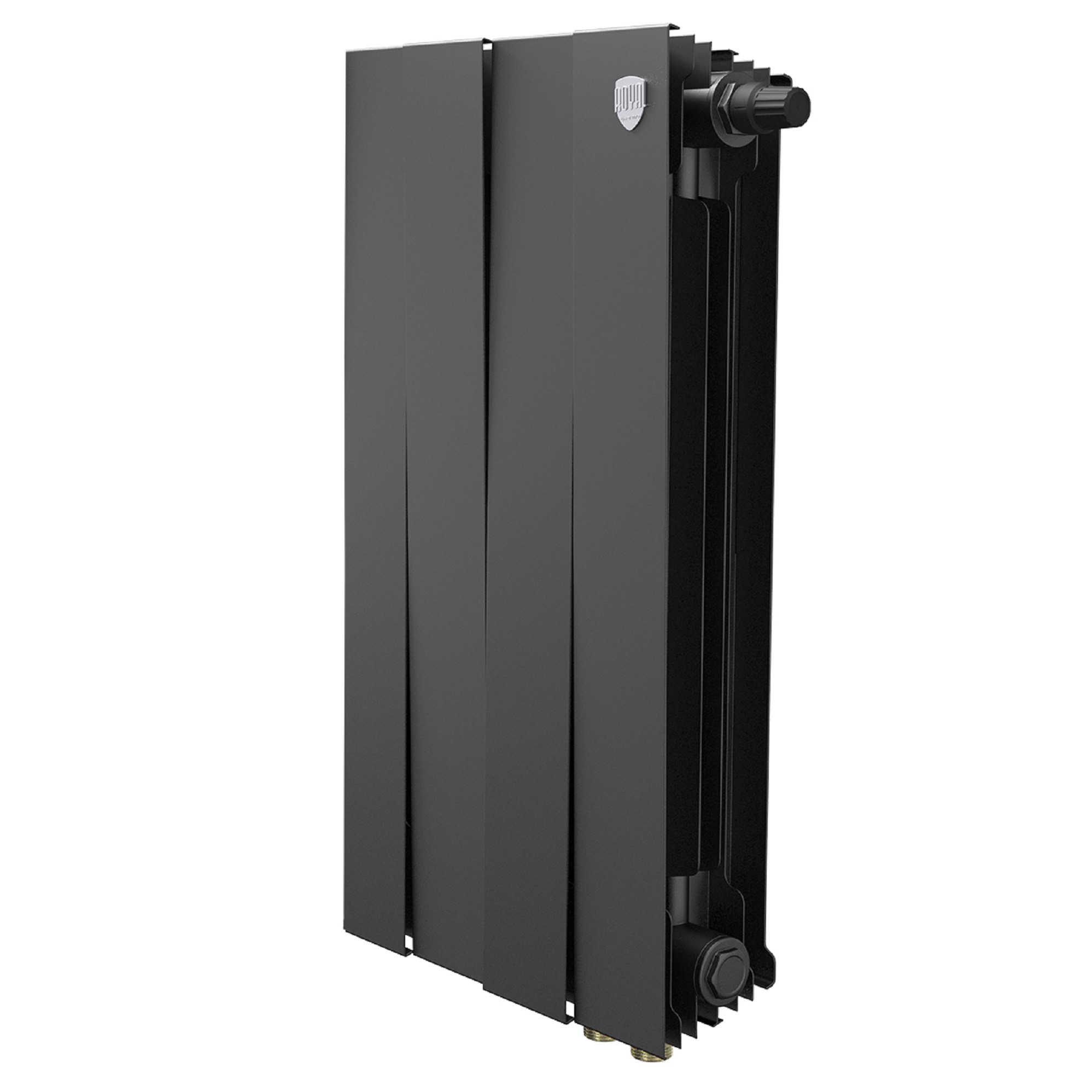 Купить Купить RTPNNSVDR8050004 Радиатор PianoForte 500 Noir Sable VDR80 - 4  секц. Royal Thermo с доставкой на uralenergotel.ru