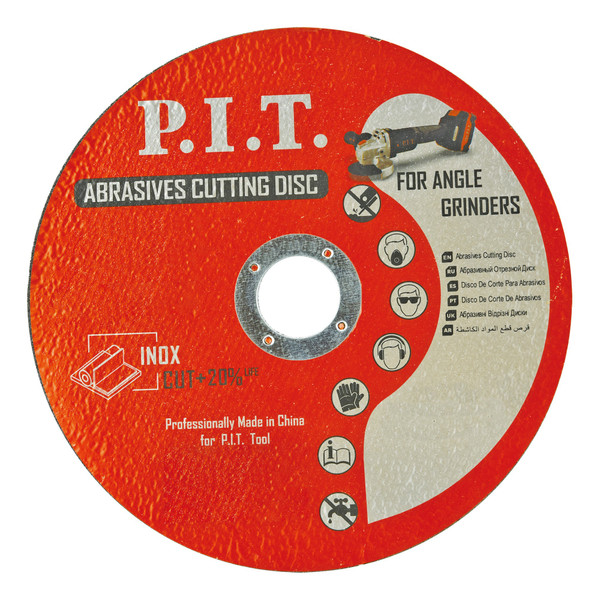 Диск P.I.T. отрезной по металлу ACTW01-1252 125x22,2x1,6 мм (1/10)