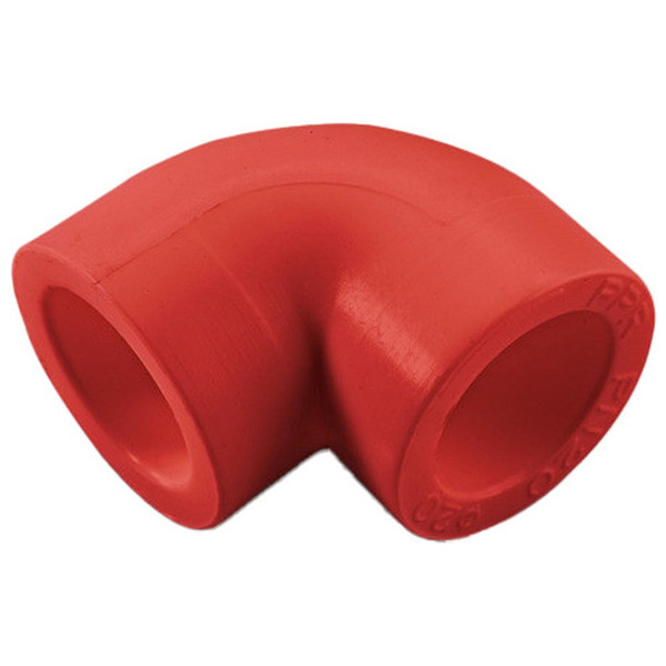 Угольник ПП AntiFire 90гр D75 Red 051281
