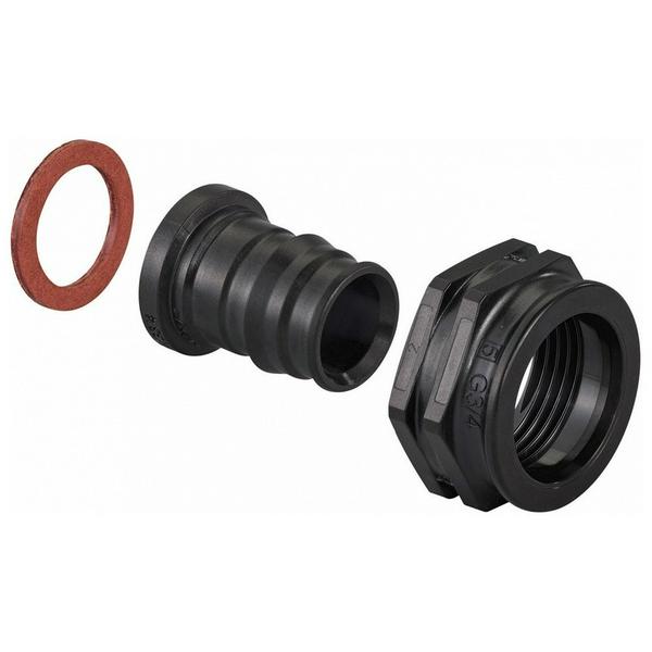 Штуцер с нак. гайкой PPSU ВР 25х1" с внутренней резьбой (Uponor Q&E) уп. 5 шт (1038025)