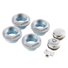 Изображение товара Набор присоединительный Royal Thermo 3/4" silver