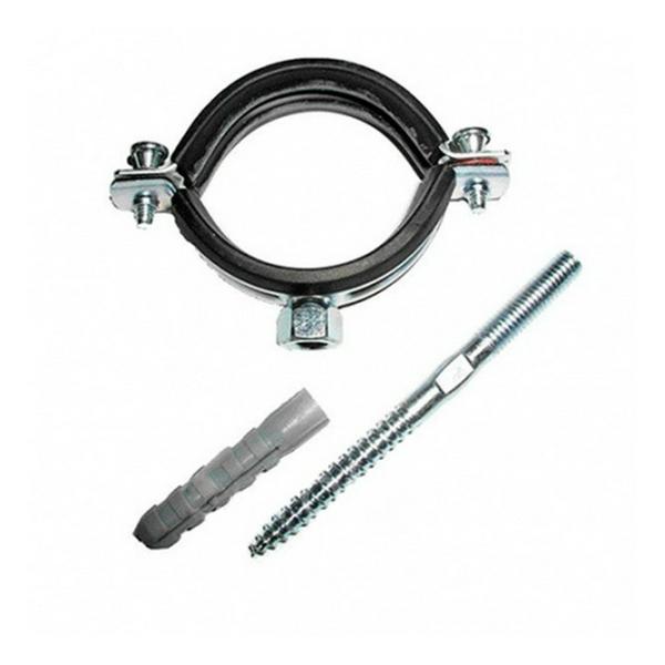 Хомут крепёжный 40 мм со шпилькой и дюбелем