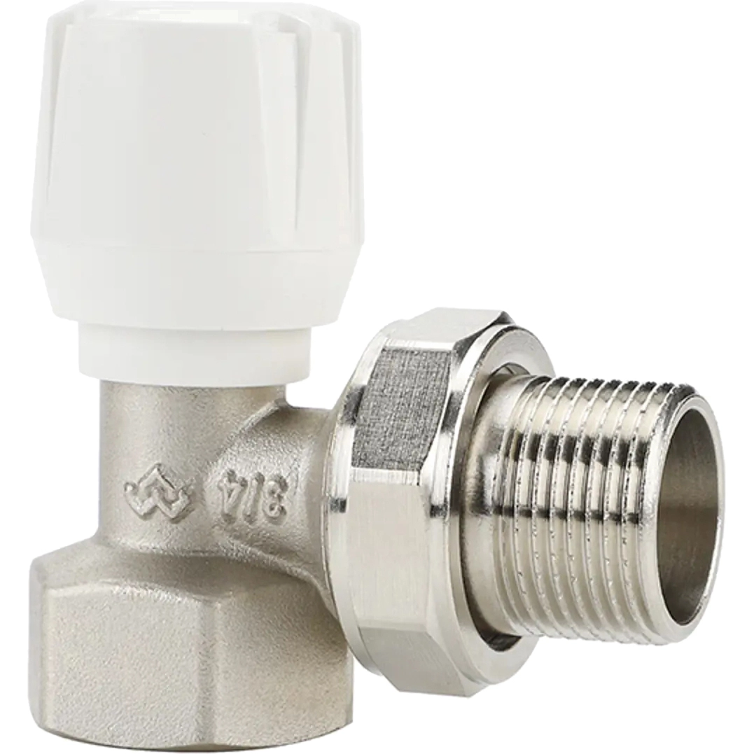 Изображение товара Клапан радиаторный VARMEGA 3/4" ручной, угловой VM10003 Изображение товара Клапан радиаторный VARMEGA 3/4" ручной, угловой VM10003