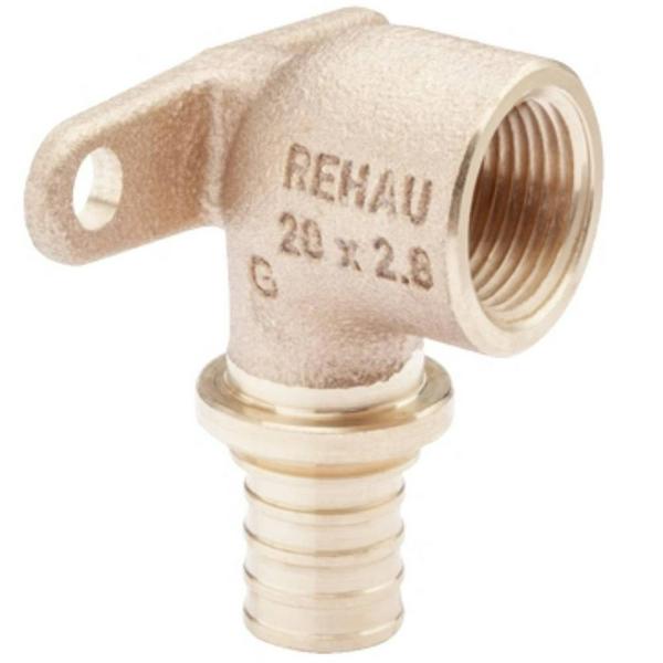 Угольник REHAU настенный ВР 20-3/4" RX+ , бронза