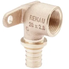 Изображение товара Угольник REHAU настенный ВР 20-3/4" RX+ , бронза