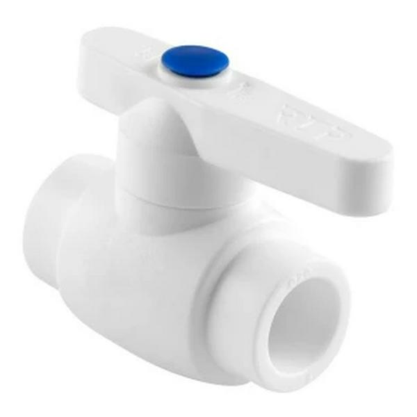 Кран шаровой бел. PP-R D 25 Стандарт (ст.проход), РТП (40)