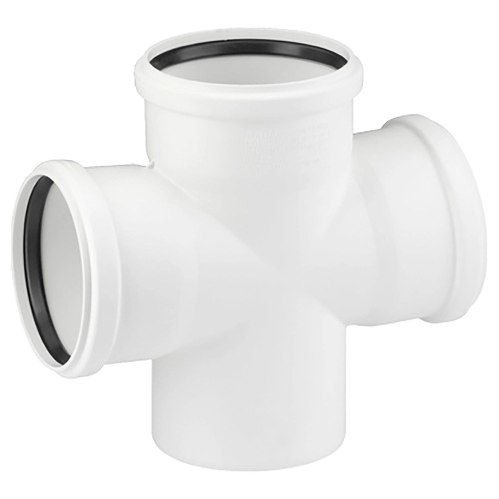 Изображение товара Крестовина REHAU RAUPIANO PLUS 110/110/110/87гр для внутренней канализации Изображение товара Крестовина REHAU RAUPIANO PLUS 110/110/110/87гр для внутренней канализации