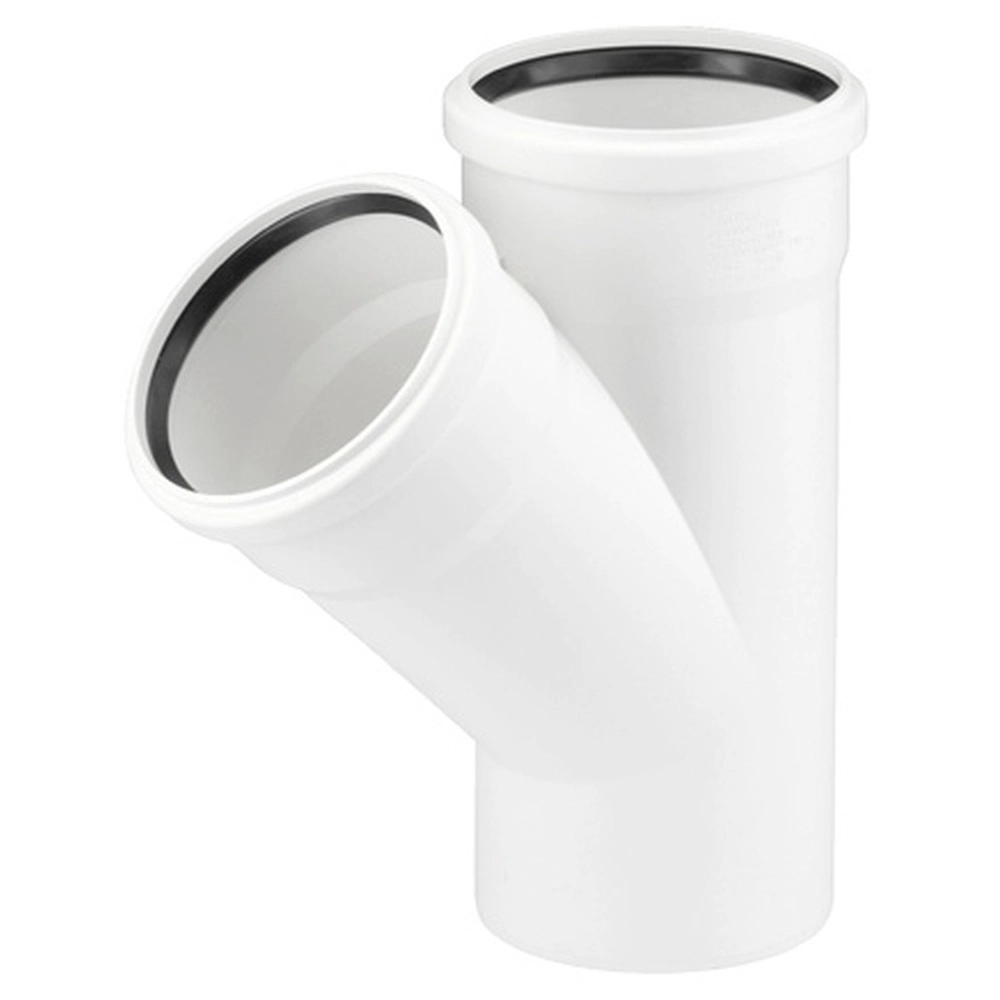 Изображение товара Тройник REHAU RAUPIANO PLUS 50/50/45гр. для канализации 50 мм