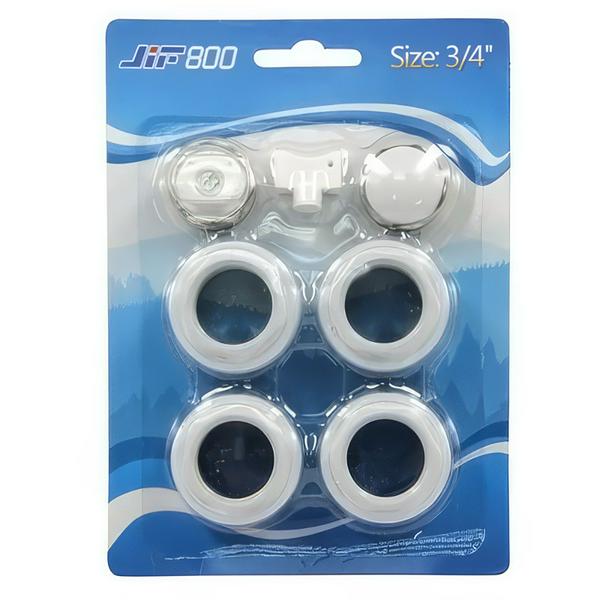 Комплект подключения радиатора 1"х3/4" (без кронштейна) (JIF)