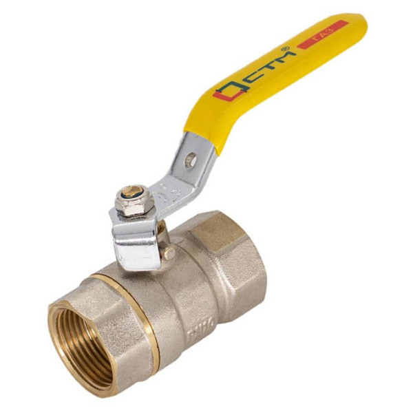 Кран шаровый CTM ГАЗ для газа 1" г/г рычаг