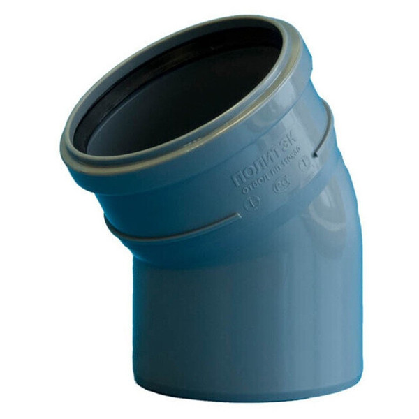 Отвод Политэк Пайп 50х30гр. ВК (40)