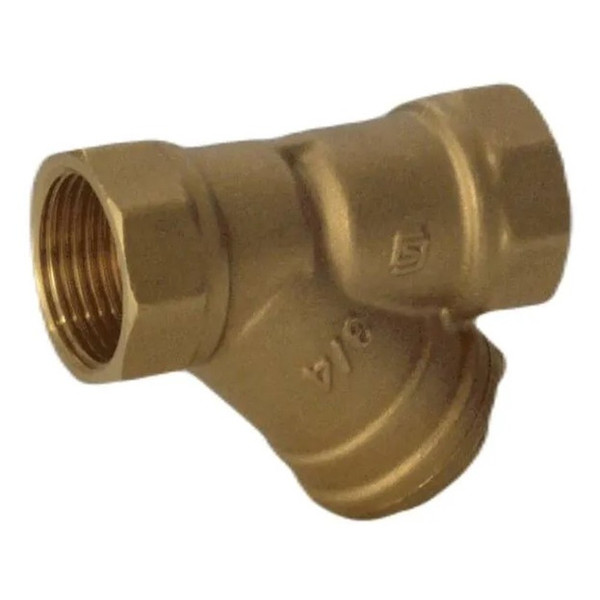 Фильтр сетчатый SantechSystems Y-образный латунь Ду25 Ру20 1" ВР с пробкой