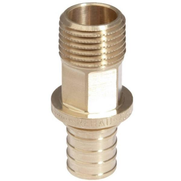 Переходник с наружной резьбой 16-1" RX+ (бронза)