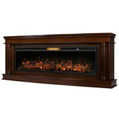 Изображение товара Каминокомплект: Очаг Royal Thermo Aurora RTFP/P-AR60LS, портал Olympia 60 CO, канадский дуб