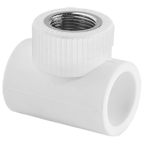 Тройник TEBO бел. PP-R комб. 32х1/2" НР (10/70), арт. 030040508