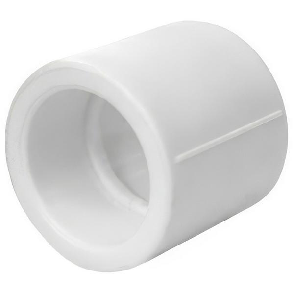 Муфта полипропиленовая PPRC 110 FDplast, белая (уп. 12 шт)
