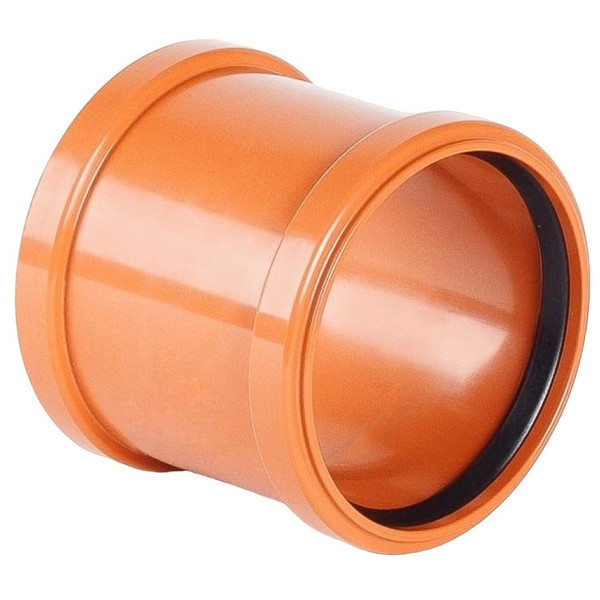 Муфта ХЕМКОР ремонтная НПВХ (PVC-U) 160 SN4