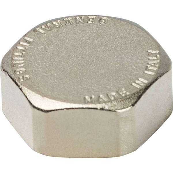Заглушка STOUT ВР никелированная 1" SFT-0027-000001
