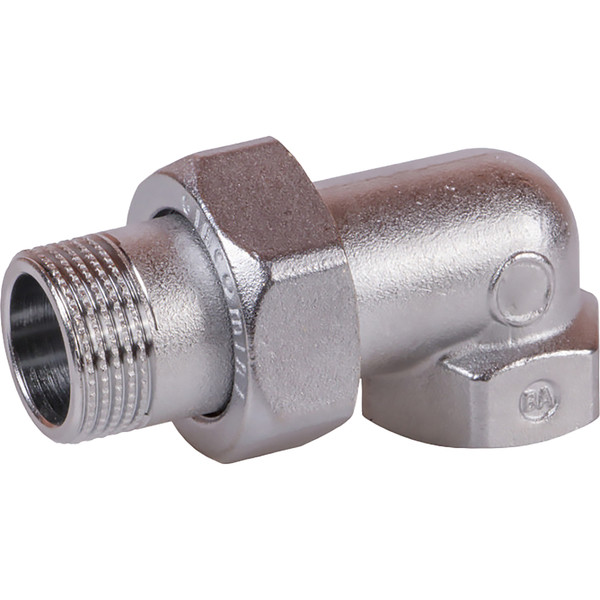 Угольник Giacomini с отводом, ВР 1 1/4", R19X006