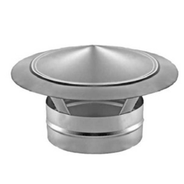 Зонт Галвент (Кр) - 200х340 H-80 Н1-100 (оц. ст. 0.5/ кронштейны ст. г/к 2.0)