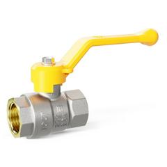 Изображение товара Кран шаровой латунный LD Pride 47.20.В-В.Р GAS Ду20 Ру40 вн-вн (рычаг)