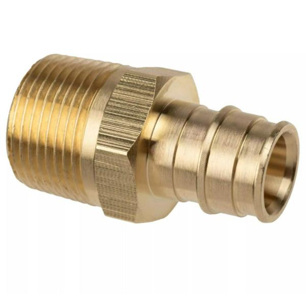 Муфта радиальная для труб из сшитого полиэтилена Usystems PE-Xa 32-R1"НР, тип 1