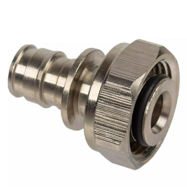 Муфта радиальная для труб из сшитого полиэтилена Usystems PE-Xa 16-G3/4"НГ Евроконус, Ni тип 2