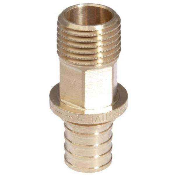 Переходник REHAU НР 20-1" RX+ , бронза
