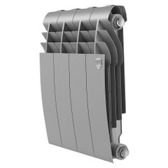 Изображение товара Радиатор Royal Thermo BiLiner 350 /Silver Satin - 4 секц.