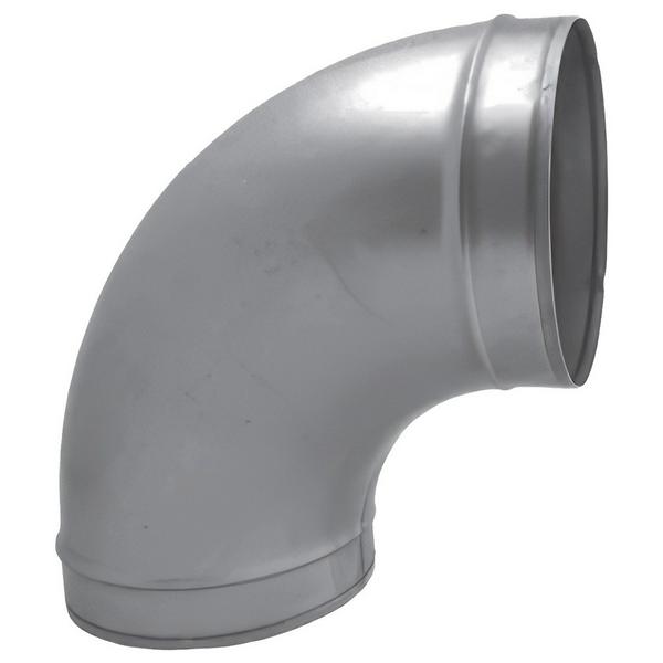 Отвод Галвент штамп. (Кр) - 90 - 125 - 125 (оц. ст. 0,50)