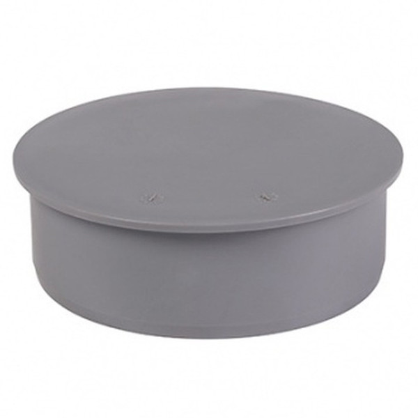 Заглушка Ostendorf 9 0 мм HTM Внутр.кан. PPS серый