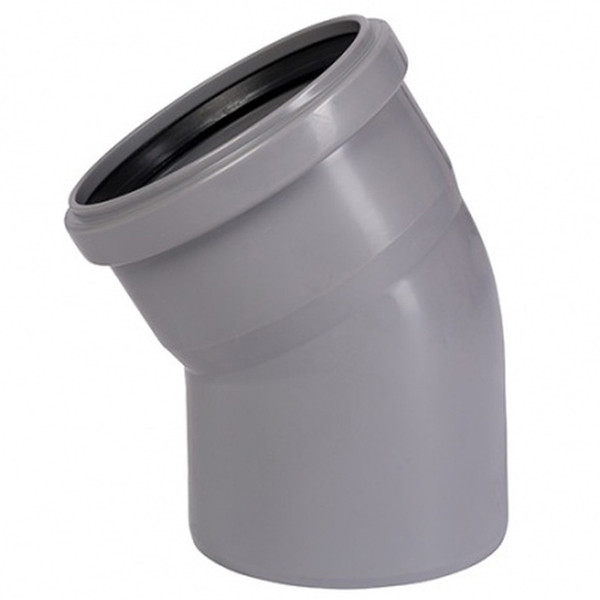 Отвод Ostendorf 32х30гр. HTB Внутр.кан. PPS серый