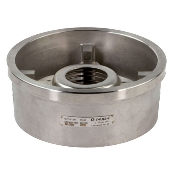 Клапан обратный межфланцевый РИДАН NVD-812R DN50 PN40, нерж