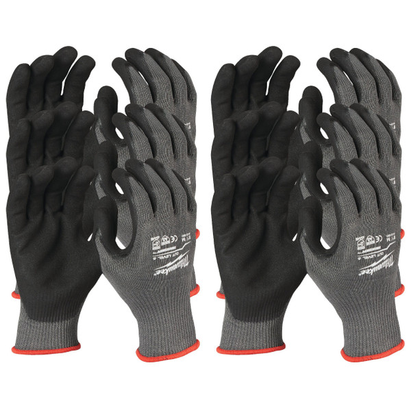 Перчатки защитные Milwaukee Cut level 5/E L/9, упак_12