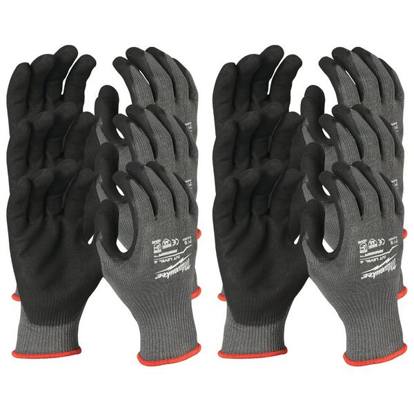 Перчатки защитные Milwaukee Cut level 5/E M/8, упак_12