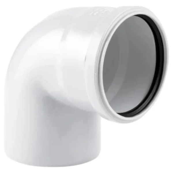 Отвод ХЕМКОР НПВХ ВК 50 мм, 87 гр. ШУМЭКС