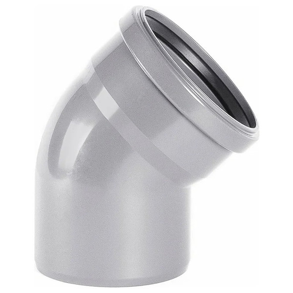 Отвод ХЕМКОР НПВХ ВК 110 мм, 15 гр.