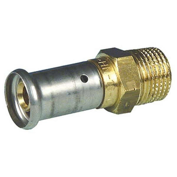 Муфта HENCO НР латунь пресс, 16x3/4"