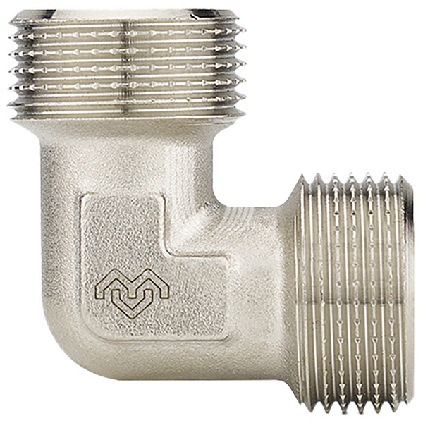 Угол Varmega НР-НР 3/4", никелированный