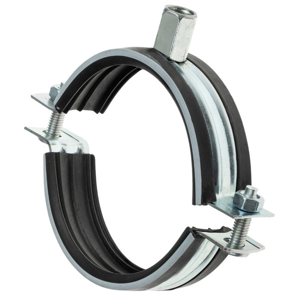 Хомут для воздуховода SHUFT с РП 160мм гайка М8/М10, бок. креп винт 6х22, гайка М6