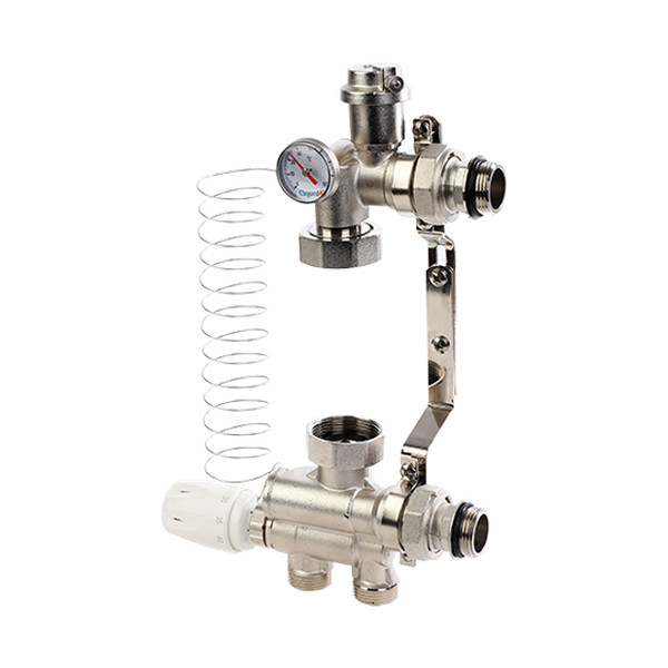 Узел насосно-смесительный MVI AQUAHIT для теплого пола 1"