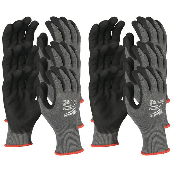 Перчатки защитные Milwaukee Cut level 5/E XXL/11, упак_12